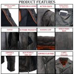 Milwaukee Leather MLM1515 Men’s Classic Beltless Distressed Brown Leather Triple Stitched Motorcycle Biker Jacket - Image 5