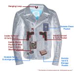 Milwaukee Leather MLM1515 Men’s Classic Beltless Distressed Brown Leather Triple Stitched Motorcycle Biker Jacket - Image 4