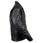 Milwaukee Leather MLM1515 Men’s Classic Beltless Black Leather Triple Stitched Motorcycle Biker Rider Jacket - Image 16