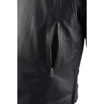 Milwaukee Leather MLM1525 Men’s ‘Crossover’ Black Leather Lightweight MC Jacket - Image 12