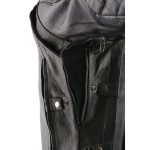 Milwaukee Leather MLM1545 Men’s Quilted Pattern Triple Vent Black Leather Scooter Jacket - Image 15