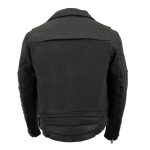 Milwaukee Leather MLM1570 Men’s Black Premium Cowhide Leather Utility Pocket Motorcycle Jacket - Image 10