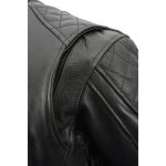Milwaukee Leather MLM1580 Men’s Full Side Lace Vented Black Leather Scooter Jacket - Image 14