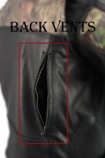 Milwaukee Leather MLM1595 Men’s ‘Jungle Mossy’ Side Stretch Leather Motorcycle Racer Jacket - Image 10