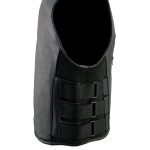Milwaukee Leather MLM3500 Men’s Swat Style Rider Leather Vest w/ Single Panel Back for Club Patches - Image 6