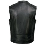 Milwaukee Leather MLM3502 Men’s Black Premium Leather Motorcycle Rider Vest with Cool-Tec Leather Treatment Tech - Image 12