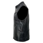 Milwaukee Leather MLM3502 Men’s Black Premium Leather Motorcycle Rider Vest with Cool-Tec Leather Treatment Tech - Image 10