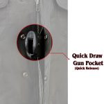 Milwaukee Leather MLM3503 Men’s Pursuit Black Premium Goat Leather V Neck Club Style Motorcycle Rider Vest - Image 2