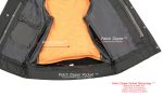 Milwaukee Leather MLM3511 Men’s Black Collarless Snap/Zipper Club Style Motorcycle Leather Vest - Image 5
