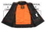 Milwaukee Leather MLM3512 Mossy Oak Camo Men’s Snap and Zip Front Club Style Leather Vest - Image 5