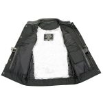 Milwaukee Leather MLM3513 Men’s Premium Leather Club-Style Motorcycle Vest w/ Snaps and Zipper Closure - Image 8