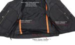 Milwaukee Leather Men’s MLM3515 Black Premium Collarless Club Style Motorcycle Vest w/ Cool-Tec Leather Treatment - Image 7