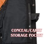 Milwaukee Leather MLM3517 Men’s Black Premium Leather Classic V-Neck Side Lace Motorcycle Rider Vest - Image 5