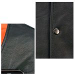 Milwaukee Leather MLM3517 Men’s Black Premium Leather Classic V-Neck Side Lace Motorcycle Rider Vest - Image 8