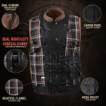 Milwaukee Leather MLM3519 Men’s “Gambler” Crazy Horse Brown Vintage Leather Vest – Club Style Motorcycle Rider Vest - Image 4