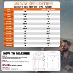 Milwaukee Leather MLM3520 Men’s Black Leather Vest – Classic V-Neck Straight Bottom Side Lace Motorcycle Rider Vest - Image 13