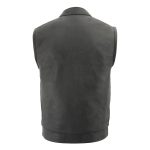 Milwaukee Leather MLM3524SET Men’s All Season Black Premium Leather Motorcycle vest w/ Heated and Cool-Tec Technology - Image 9