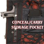 Milwaukee Leather MLM3526 Men’s Black ‘Paisley’ Accented Red Stitching Leather Vest – w/ Armhole Trim Open Collar Design - Image 5