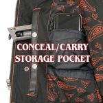 Milwaukee Leather MLM3527 Men’s Black ‘Paisley’ Accented w/ Orange Stitching Leather Vest – / Armhole Trim - Image 18