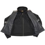 Milwaukee Leather MLM3561 Men’s Leather Vest w/ Removeable Hoodie- Distress Brown Reflective Skulls Motorcycle Vest - Image 6