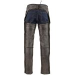 Milwaukee Leather Chaps for Men’s Distressed Brown Leather Snap Out Thermal Lined 4-Pockets Motorcycle Chap MLM5500 - Image 2