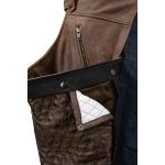 Milwaukee Leather Chaps for Men’s Vintage Crazy Horse Brown Leather- Snap Out Thermal Lined Motorcycle Chap MLM5518 - Image 17
