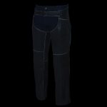 Milwaukee Leather Chaps for Men’s Vintage Grey Slate Leather – Deep Zipped Thigh Pockets Motorcycle Chap – MLM5536 - Image 13