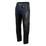 Milwaukee Leather USA MADE MLM5570 Men’s Black Enfold Classic Premium Leather Motorcycle Chaps with Jean Pockets - Image 10