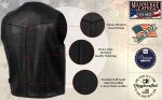 Milwaukee Leather USA MADE MLVSM5006 Men’s Black Classic Western Premium Motorcycle Rider Leather Vest - Image 5