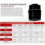 Milwaukee Leather USA MADE MLVSM5001 Men’s Black Steerhide Premium Leather Motorcycle Club Style Vest - Image 3