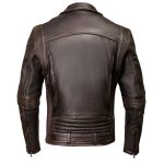 Milwaukee Motorcycle Clothing Co. Men’s Unforgiven MC Style Vintage Brown Leather Jacket w/ Lapel Collar MMC10005 - Image 15