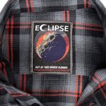 MMCC Men’s Eclipse Grey Black Red Plaid Flannel Shirt – 100% Cotton with Microfiber Wipe Panel -MMC11605 - Image 9