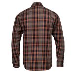 MMCC Men’s Brimstone Plaid Black Orange Tan Flannel Shirt – 100% Cotton with Microfiber Wipe Panel – MMC11608 - Image 11
