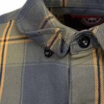 MMCC Garrison Men’s Olive Gray Black Plaid Flannel Shirt – 100% Cotton Long Sleeve Button-Up – MMC11621 - Image 10