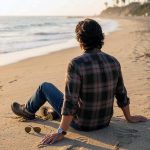 MMCC Blackout Men’s Black Gray Red Plaid Flannel Shirt – 100% Cotton Long Sleeve Button-Up – MMC11622 - Image 6