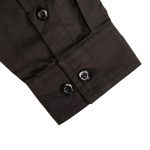 MMCC Men’s Octane Long Sleeve Mechanic Shirt – Black with Orange Stripe – 50-50 Cotton Poly – MMCC16003 - Image 8