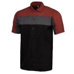 MMCC Men’s Pit Stop Classic Mechanic Button Up Shirt – Dual Chest Pockets – Microfiber Panel – Rider Ready – MMC16009 - Image 9