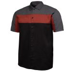 MMCC Men’s Pit Stop Classic Mechanic Button Up Shirt – Dual Chest Pockets – Microfiber Panel – MMC16010 - Image 9
