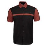 MMCC Men’s Gear Head Classic Mechanic Button Up Shirt – Dual Chest Pockets – Microfiber Panel – Rider Ready – MMC16012 - Image 9