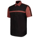 MMCC Men’s Gear Head Classic Mechanic Button Up Shirt – Dual Chest Pockets – Microfiber Panel – Rider Ready – MMC16012 - Image 10
