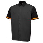 MMCC Men’s Pit Line Mechanic Button Up Shirt – Dual Chest Pockets – Microfiber Panel – Rider Ready – MMC16023 - Image 12