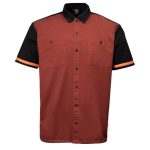 MMCC Men’s Pit Line Mechanic Button Up Shirt – Dual Chest Pockets – Microfiber Panel – Rider Ready – MMC16024 - Image 10
