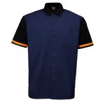 MMCC Men’s Pit Line Mechanic Button Up Shirt – Dual Chest Pockets – Microfiber Panel – Rider Ready – MMC16026 - Image 10