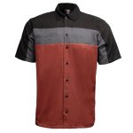 MMCC Men’s Pit Line Mechanic Button Up Shirt – Dual Chest Pockets – Microfiber Panel – Rider Ready – MMC16028 - Image 10