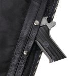 Milwaukee Motorcycle Clothing Co. Men’s Rocker Black Leather Premium Club Style Riders Vest MMC30002 - Image 12