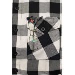 Milwaukee Leather MNG11633 Men’s Flannel Plaid Shirt Black and White Long Sleeve Cotton Button Down Shirt - Image 9