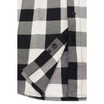 Milwaukee Leather MNG11633 Men’s Flannel Plaid Shirt Black and White Long Sleeve Cotton Button Down Shirt - Image 10