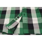 Milwaukee Leather MNG11636 Men’s Flannel Plaid Shirt Green and White Long Sleeve Cotton Button Down Shirt - Image 14