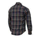 Milwaukee Leather MNG11637 Men’s Black, Purple, Grey and Red Long Sleeve Cotton Flannel Shirt - Image 4
