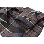 Milwaukee Leather MNG11637 Men’s Black, Purple, Grey and Red Long Sleeve Cotton Flannel Shirt - Image 9